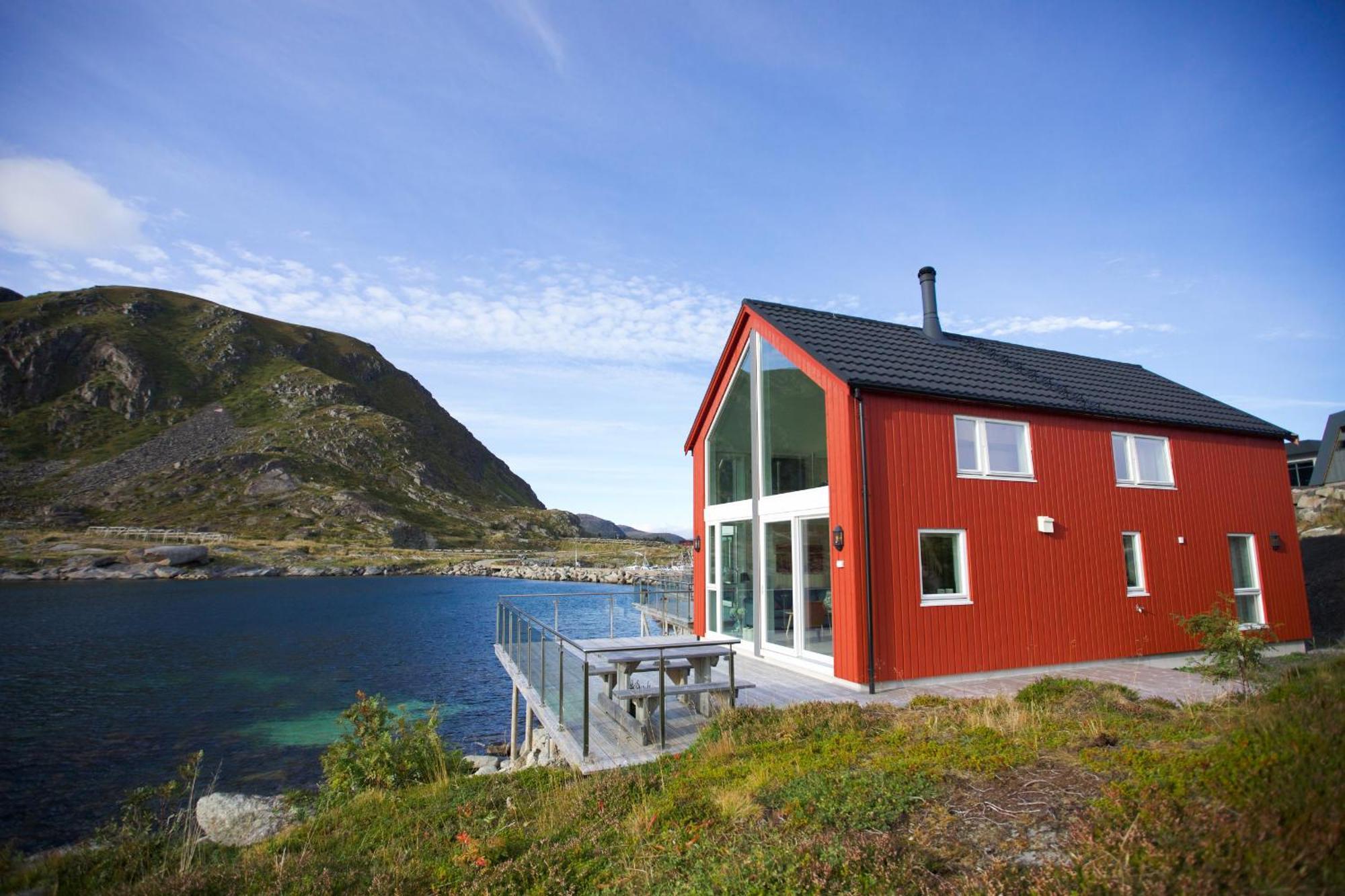 Cabin In Lofoten With Spectacular View Ballstad Exteriör bild