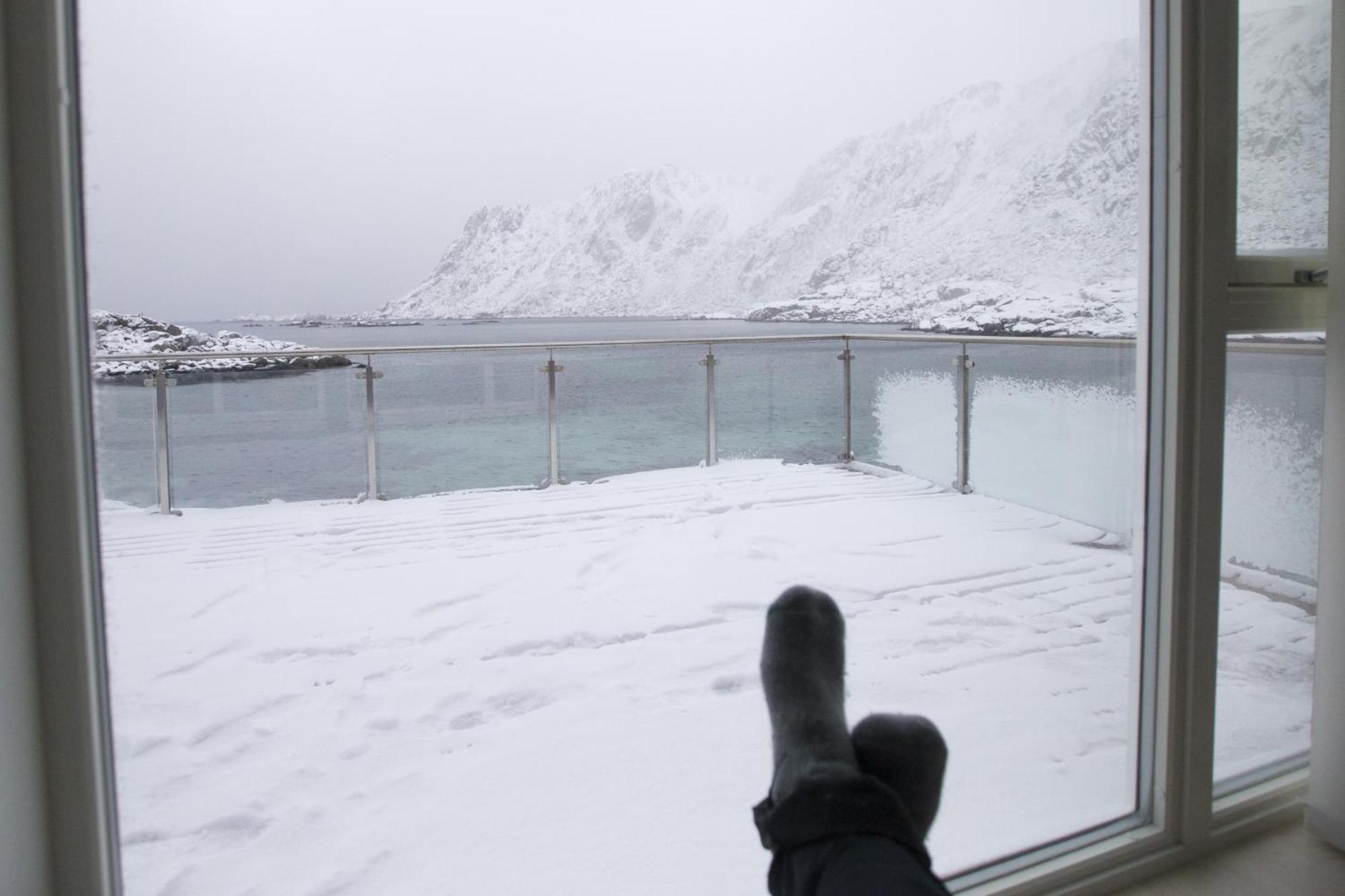 Cabin In Lofoten With Spectacular View Ballstad Exteriör bild