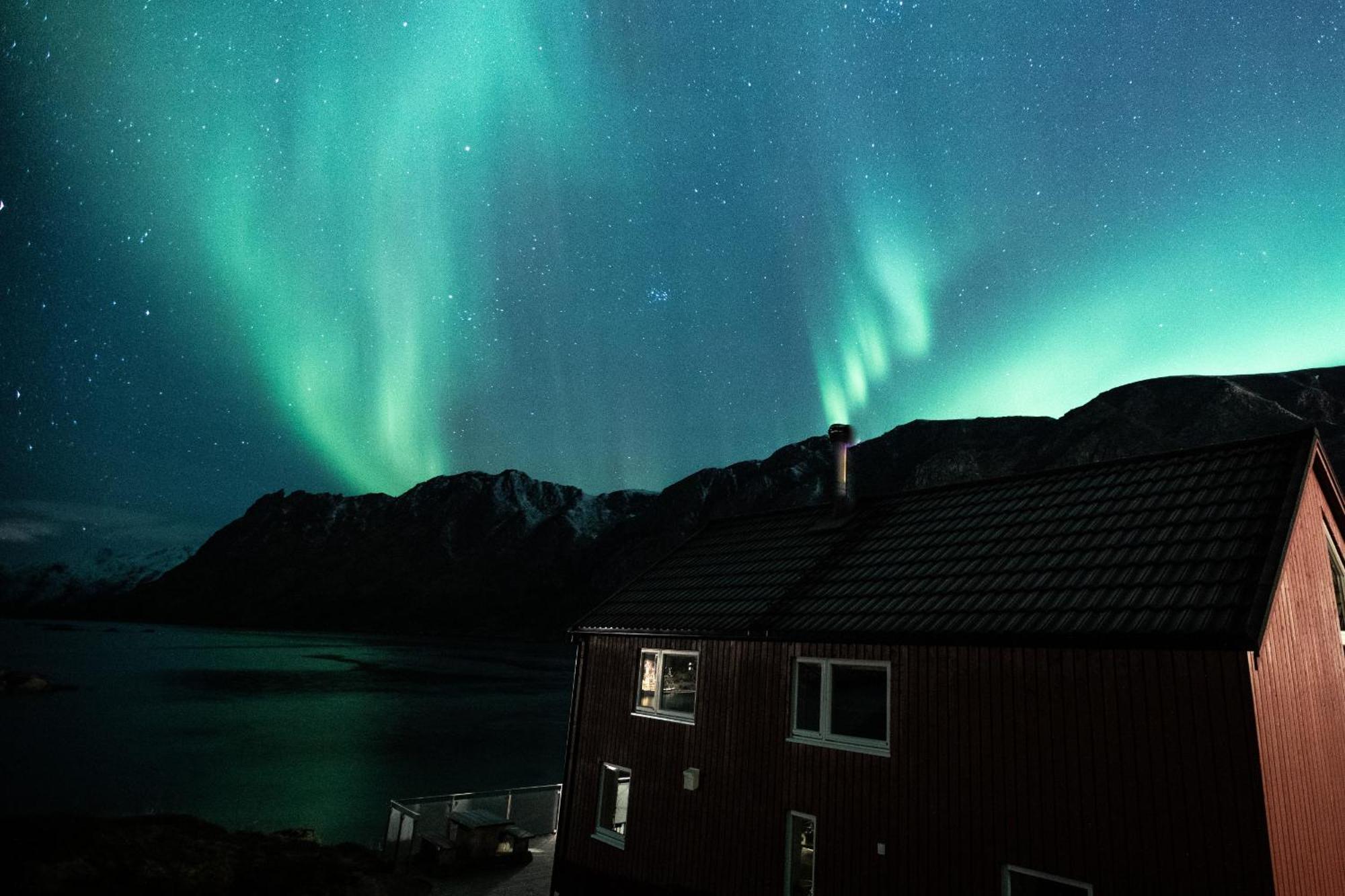 Cabin In Lofoten With Spectacular View Ballstad Exteriör bild