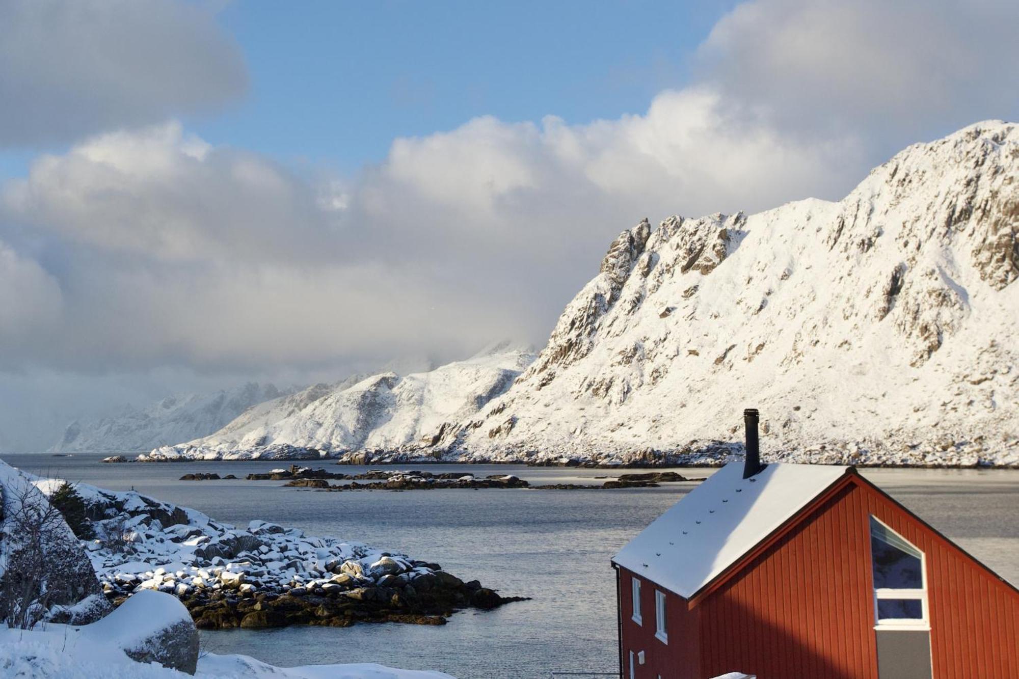 Cabin In Lofoten With Spectacular View Ballstad Exteriör bild