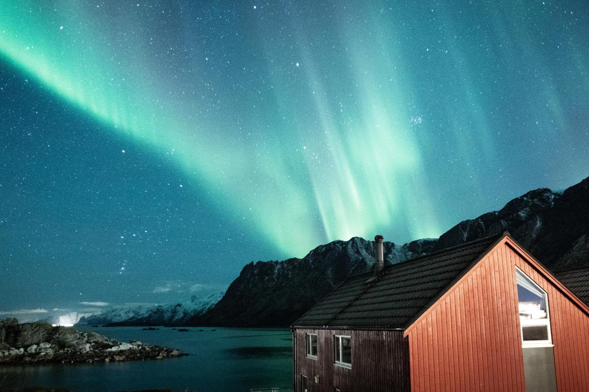 Cabin In Lofoten With Spectacular View Ballstad Exteriör bild