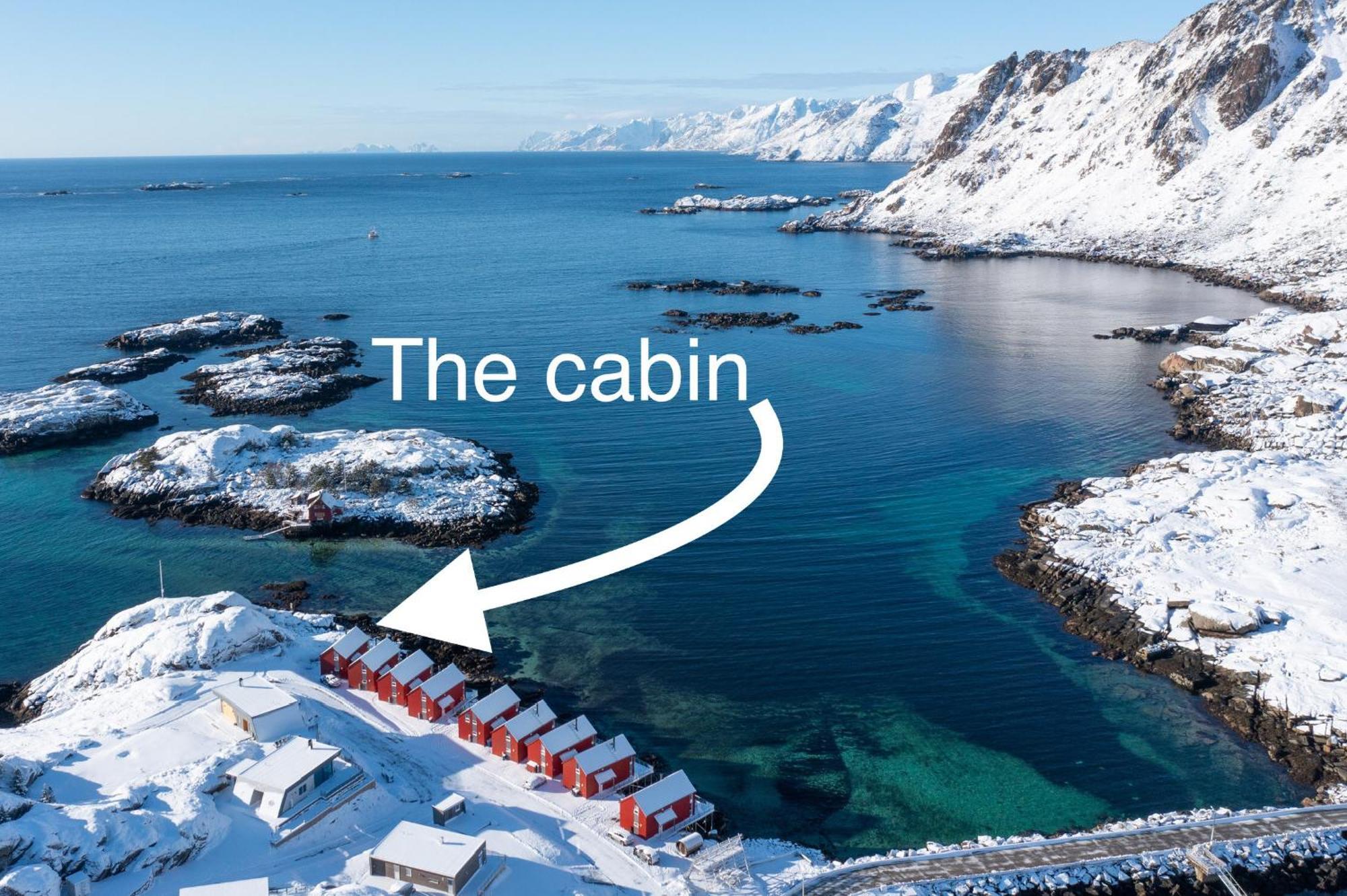 Cabin In Lofoten With Spectacular View Ballstad Exteriör bild